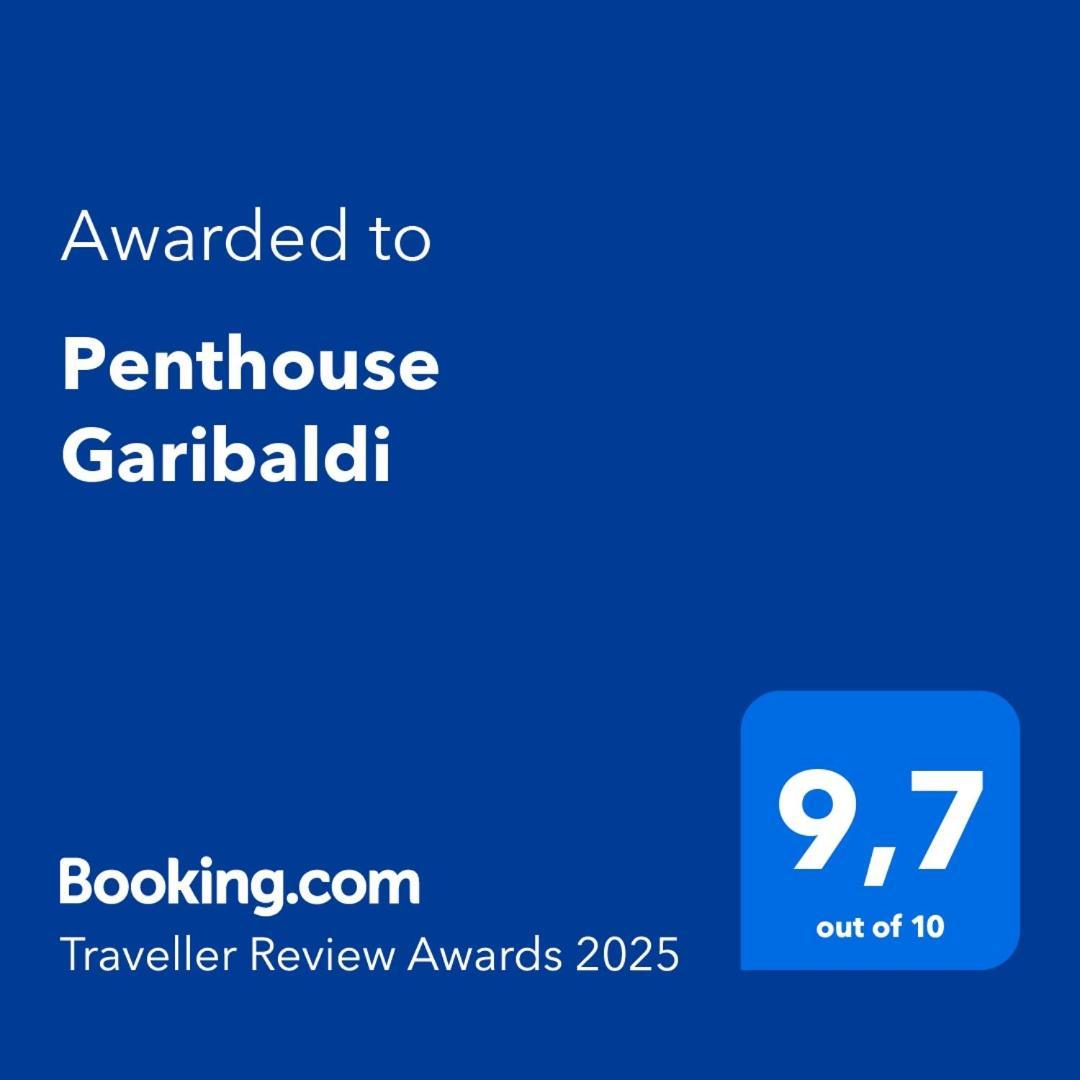Апартаменты Penthouse Garibaldi Катания Экстерьер фото